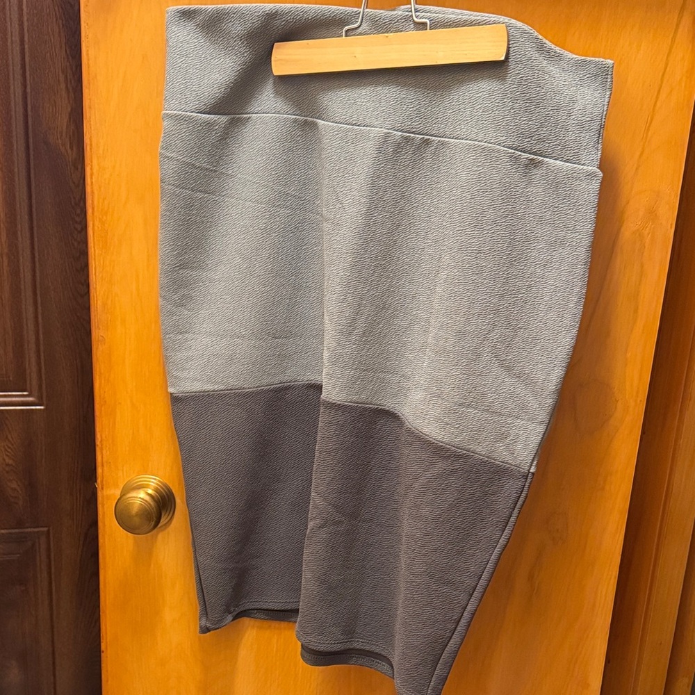 LuLaRoe Cassie Skirt Gray Two-Tone Women's Skirt